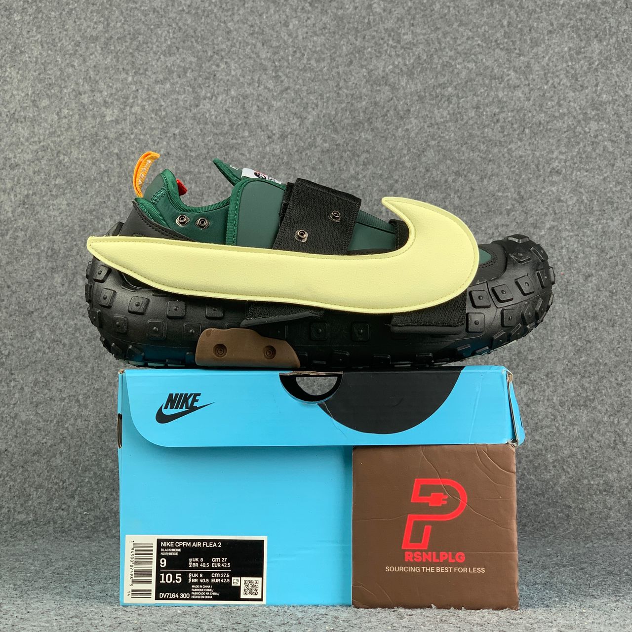 cactus plant flea market nike air flea 2 Cactus Plant Flea Market x Nike Air Flea 2 'Faded Spruce' – Prsnlplg