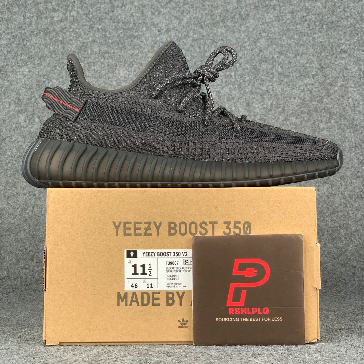 yeezy boost 350 v2 black reflective box Yeezy Boost 350 V2 'Black Reflective' – Prsnlplg