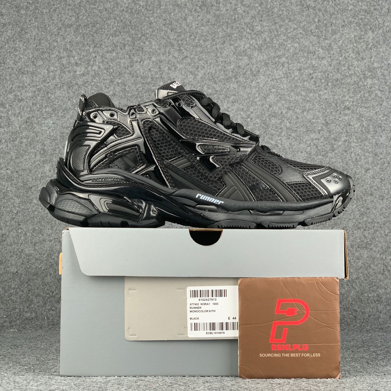 Balenciaga Wmns Runner Sneaker 'Black' – Prsnlplg