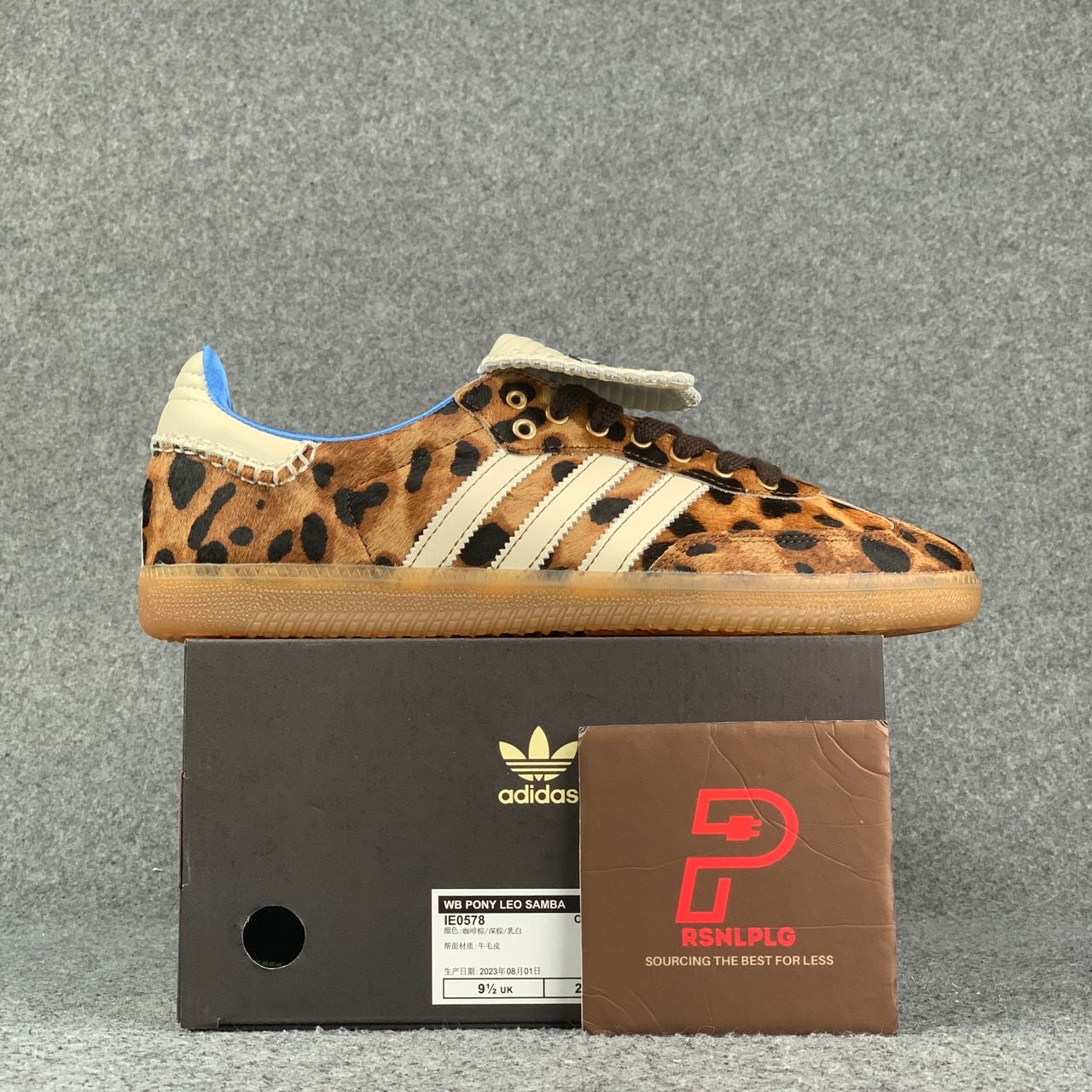 Wales Bonner x Samba Pony 'Leopard' – Prsnlplg
