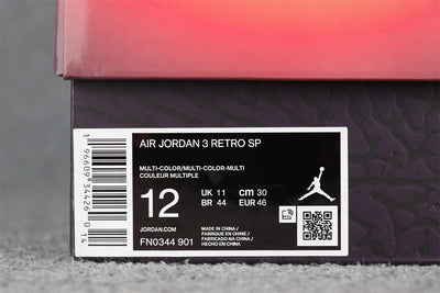 J. Balvin x Air Jordan 3 Retro 'Medellín Sunset'
