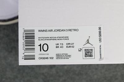 Wmns Air Jordan 3 Retro 'Neapolitan'