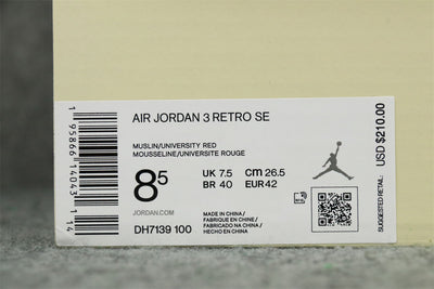 Air Jordan 3 Retro SE 'Muslin'
