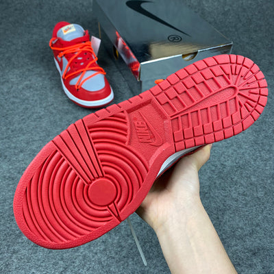 Off-White x Dunk Low 'University Red'