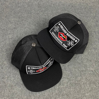 Chrome Hearts Chomper Hollywood Trucker Hat ‘Black’