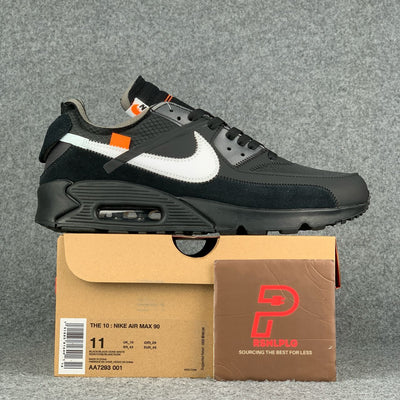 Off-White x Air Max 90 'Black'