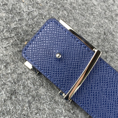 LV Initials 40mm Reversible Belt ‘Blue’