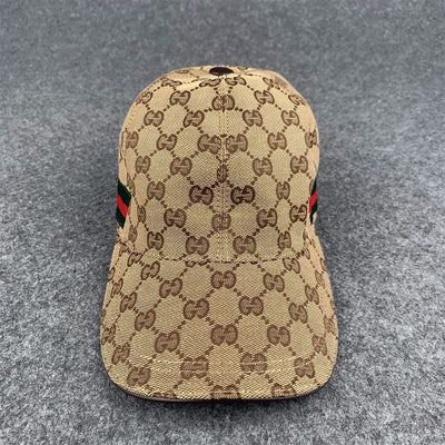 Gucci Original GG Canvas Baseball Hat with Web ‘Beige/Brown’