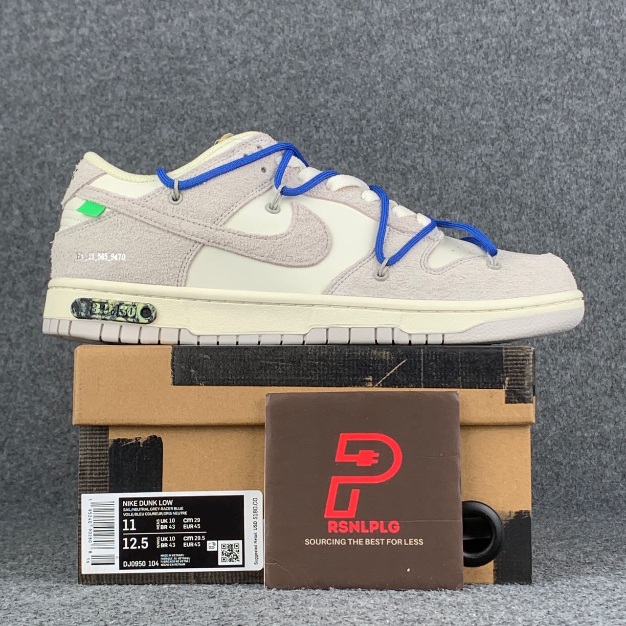 Off-White x Dunk Low 'Lot 32 of 50'