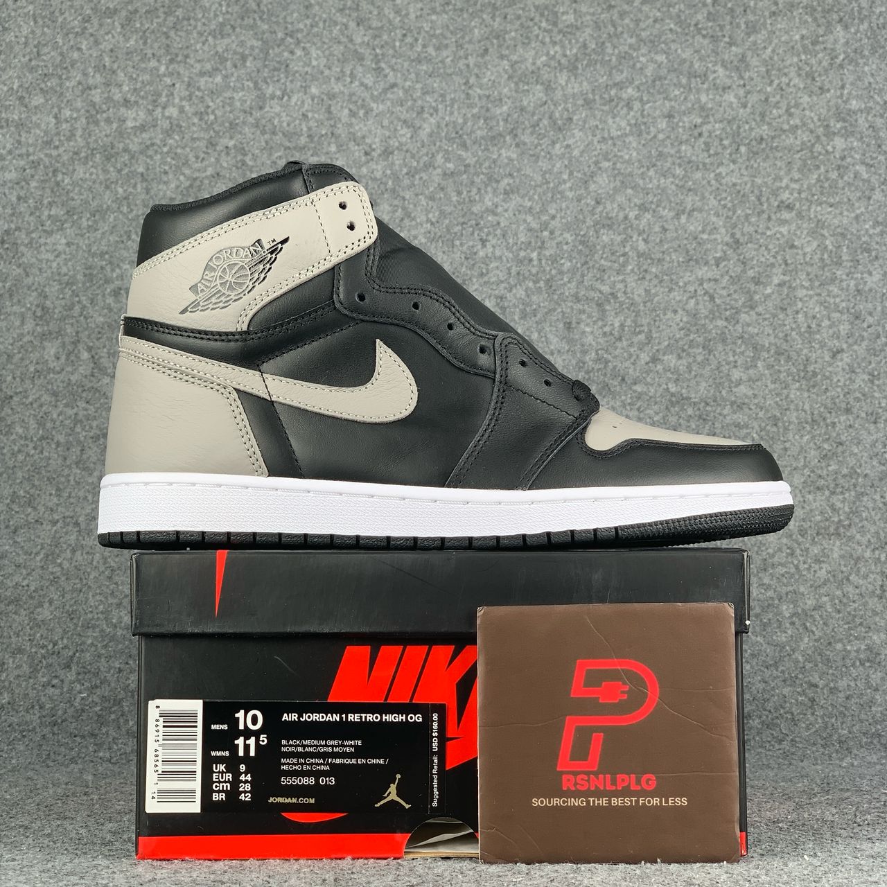 Air Jordan 1 Retro High OG 'Shadow' 2018
