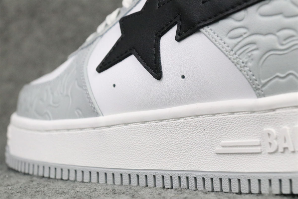 Bapesta Low M2 'White Grey'