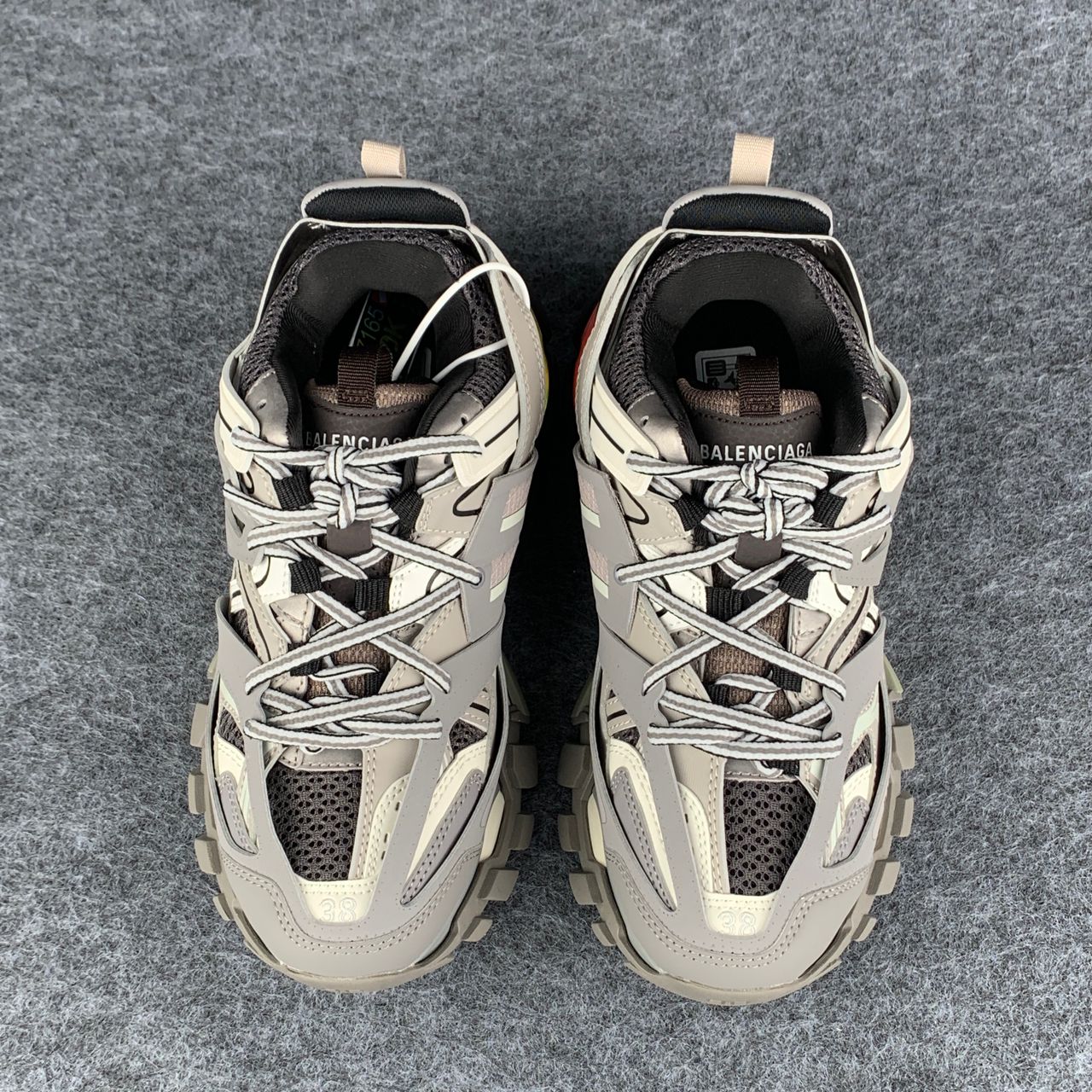 Balenciaga Wmns Track LED Sneaker 'Grey White'