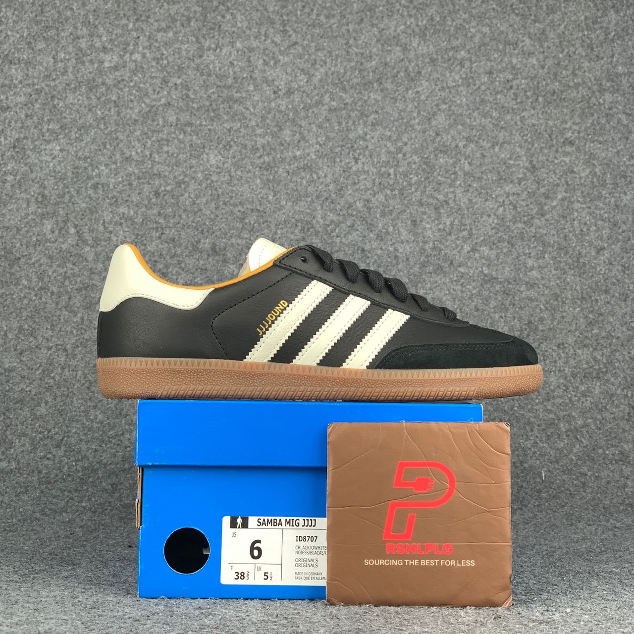 JJJJound x Samba OG Made in Germany 'Core Black'