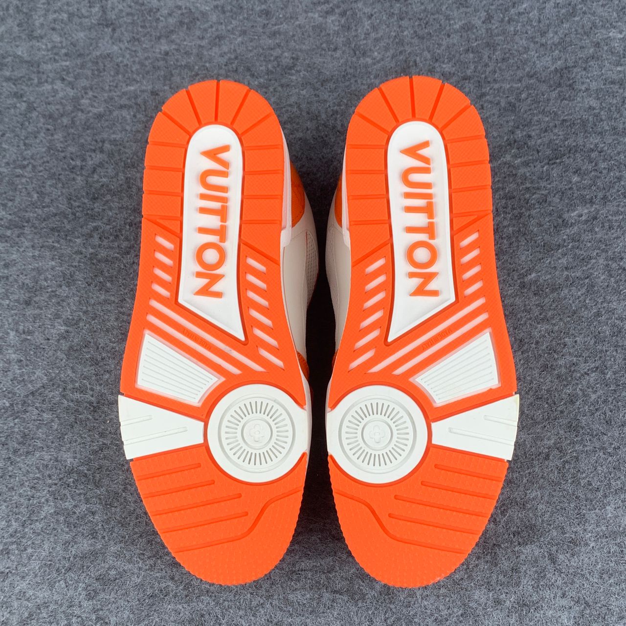 LV Trainer Low ‘Velcro Strap - Orange Monogram Denim’:
