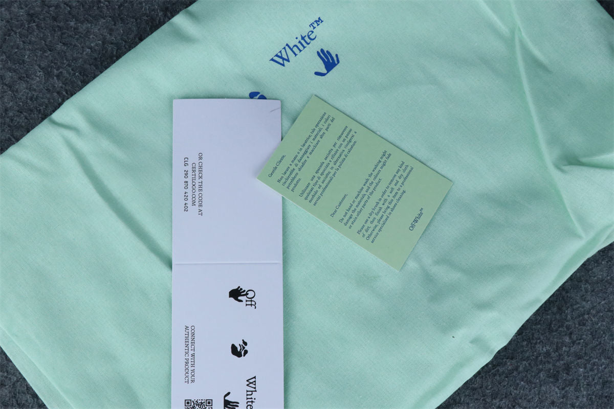 Off-White Out of Office 'White Blue' (SS21)