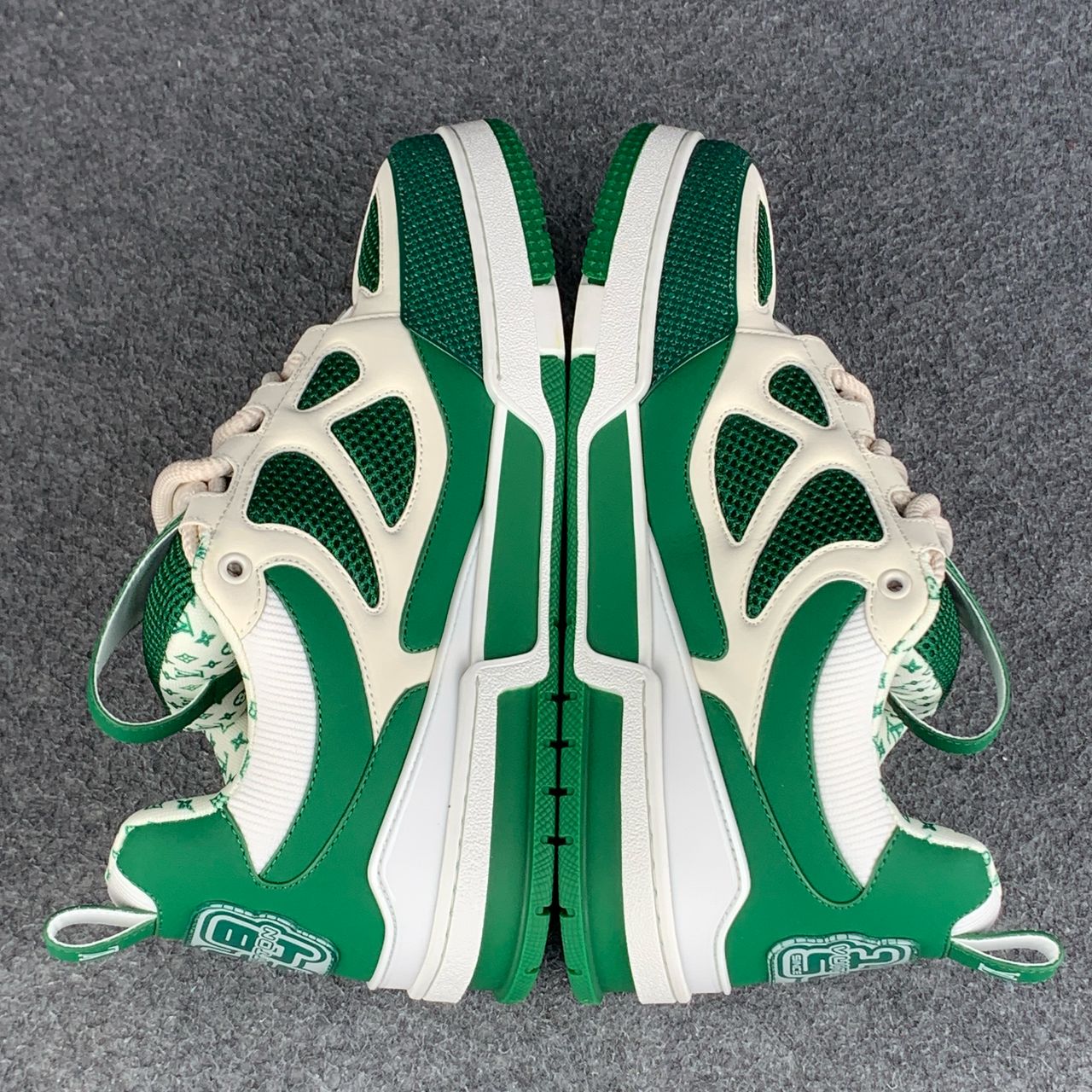 Baskets de skate LVT « Vertes »