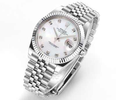 MOP Stainless Steel 41MM Watch