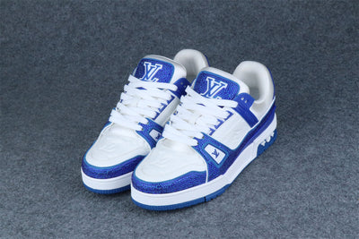 LVT Trainer 'White Blue Crystals'