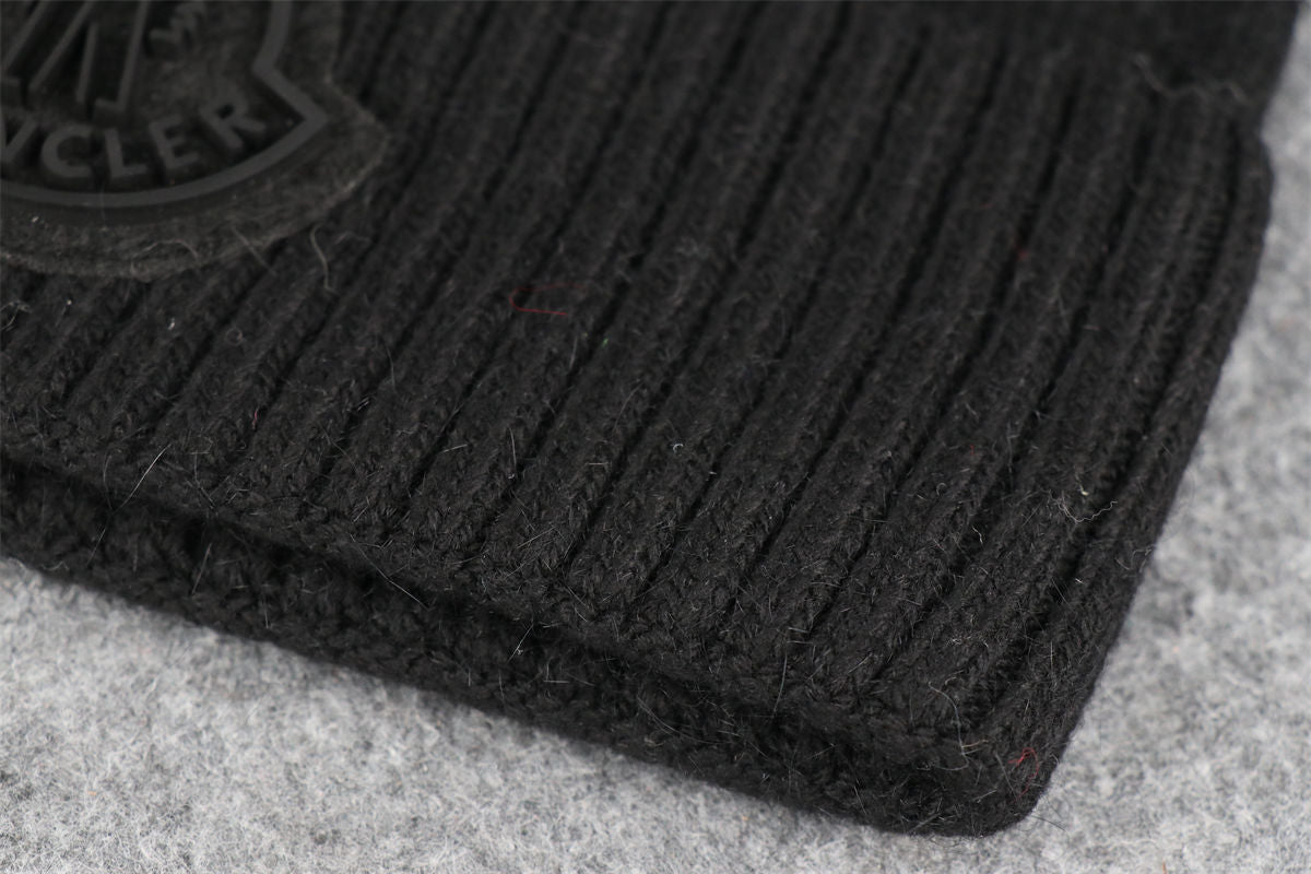 Moncler Cotton Tricot Beanie ‘Black’