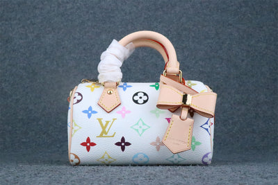 LVT x Takashi Murakami Nano Speedy White Multicolored