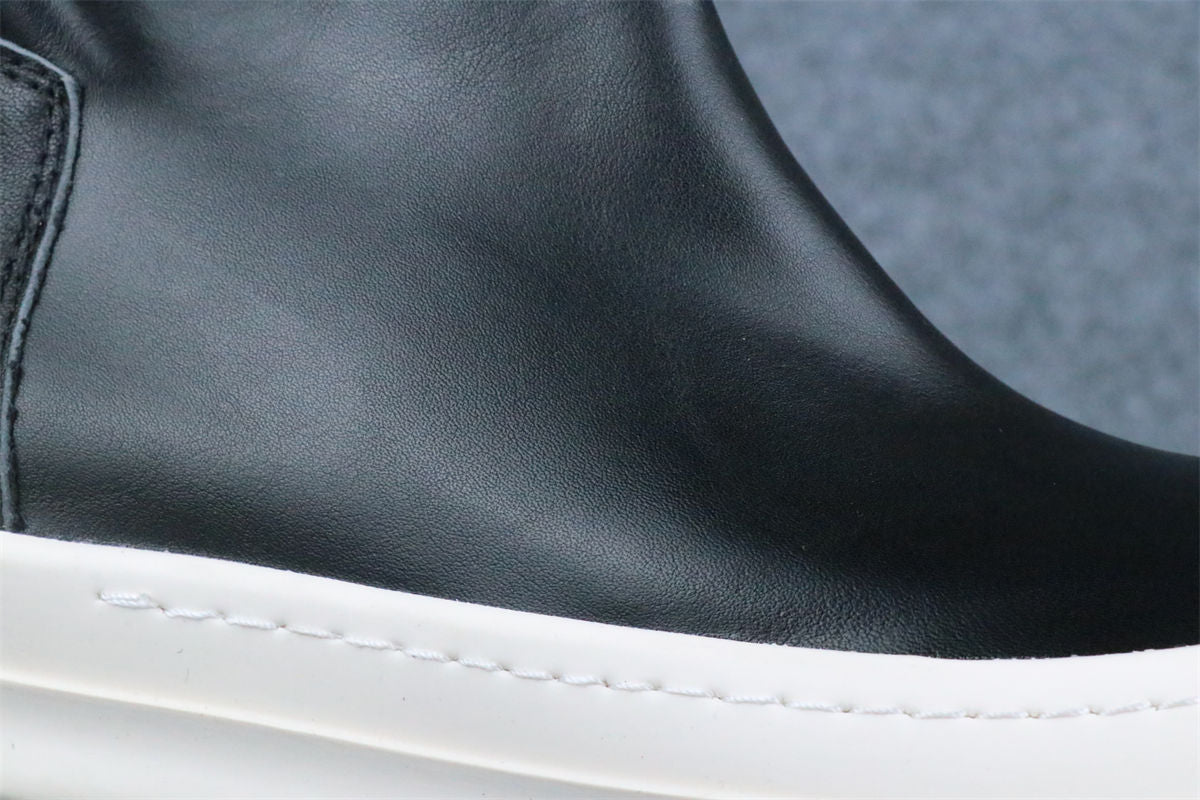 Rick Owens Wmns DRKSHDW Abstract Stockings Boot 'Black Milk'