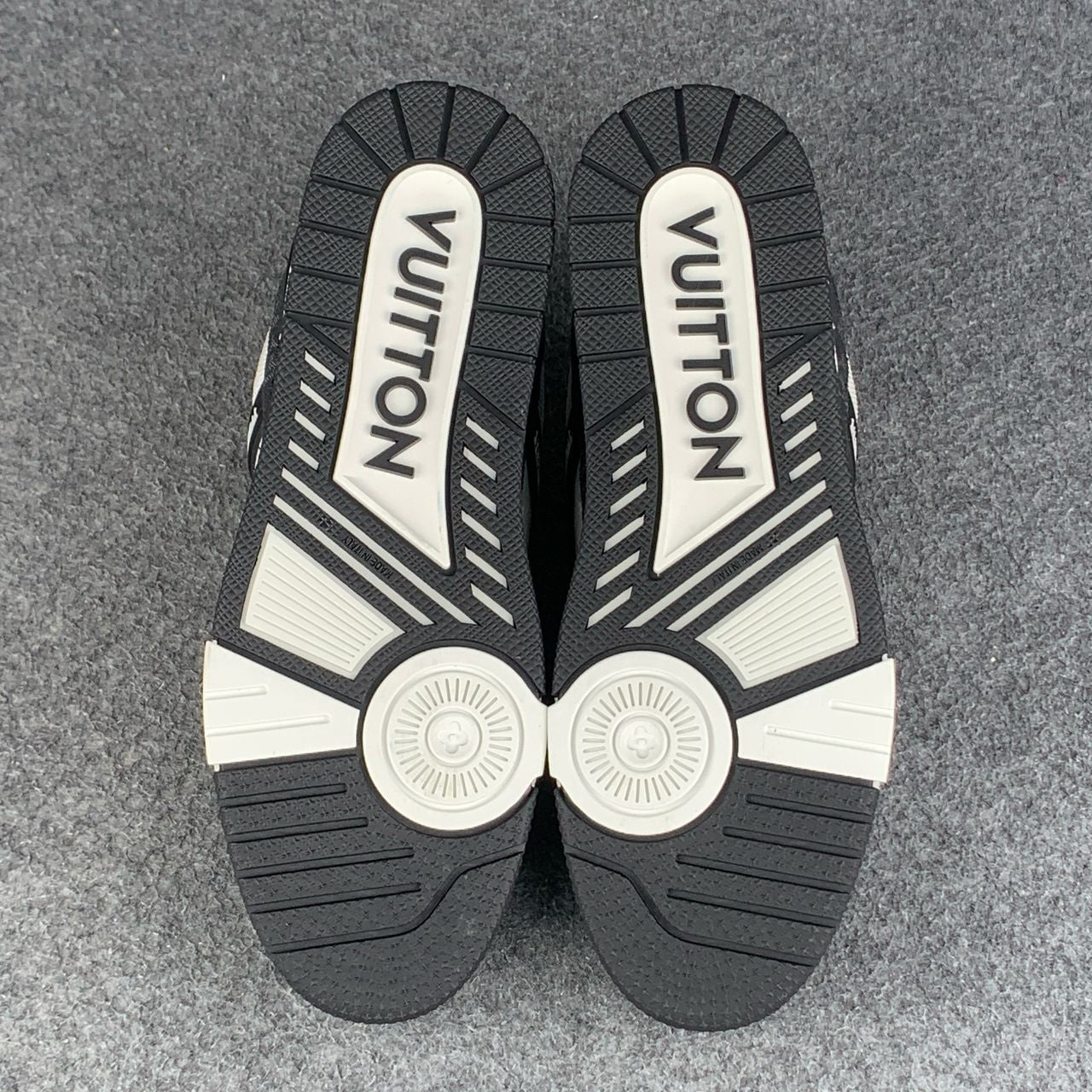 LVT Trainer 'Black Monogram Denim'