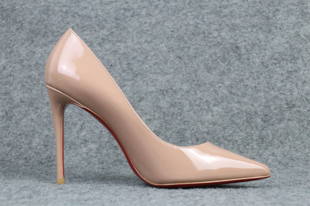 CL Kate Pump Patent Leather ‘Nude’