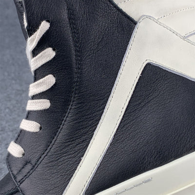 Rick Owens Strobe Geobasket High 'Black Milk'
