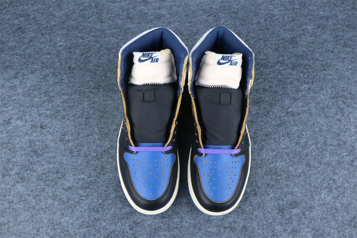 (Early Look) Fragment x Union LA x Air Jordan 1 Retro High OG 'Sport Royal'