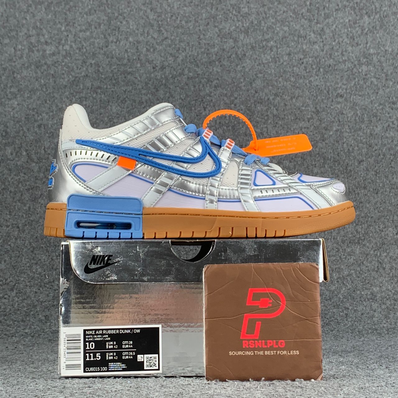 Off-White x Air Rubber Dunk 'University Blue'