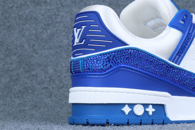 LVT Trainer 'White Blue Crystals'