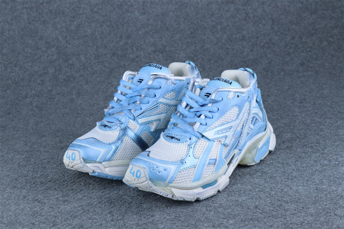 Balenciaga Wmns Runner Sneaker 'Light Blue'
