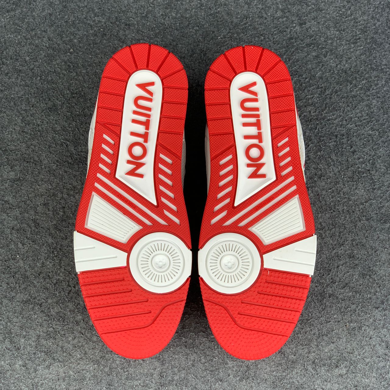 Baskets LVT « Monogram Denim - Rouge »