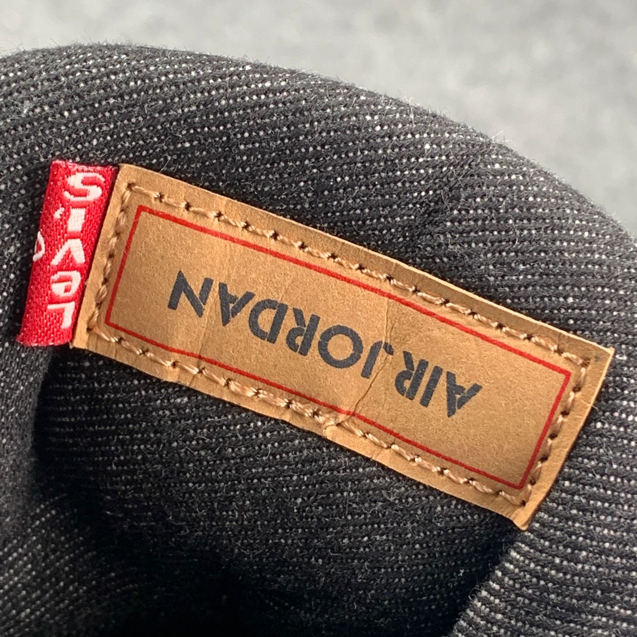 Levi's x Air Jordan 4 Retro 'Black Denim'