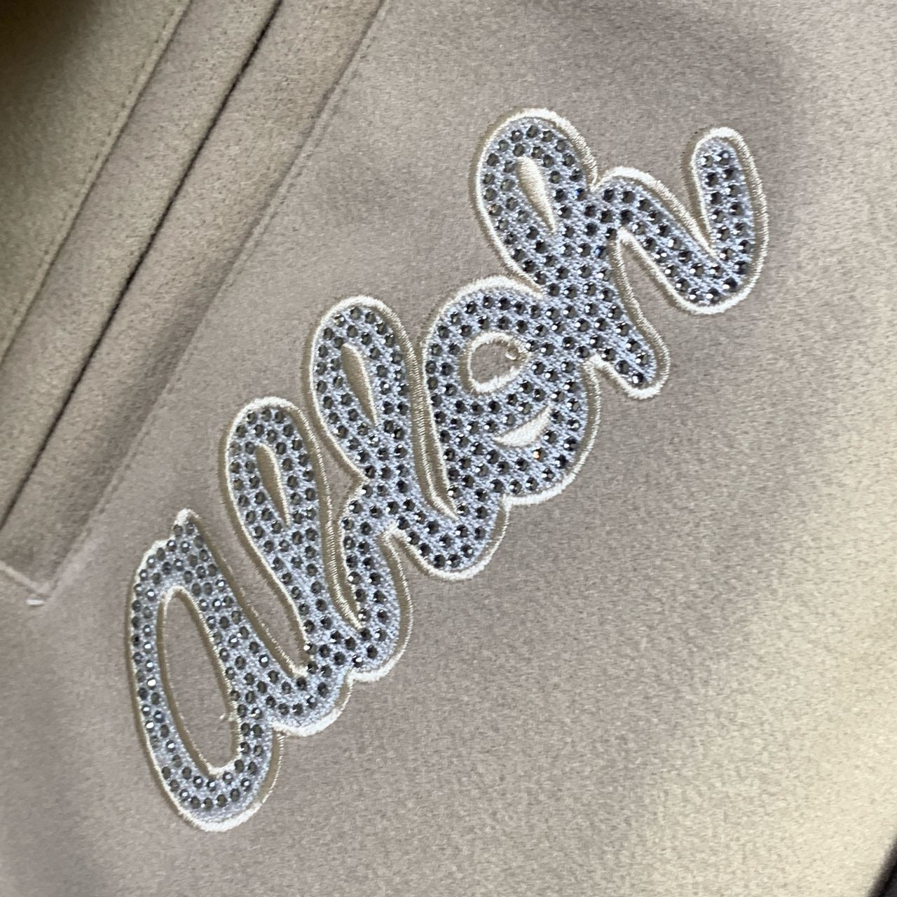OW x AC Varsity Jacket 'Cream/White'