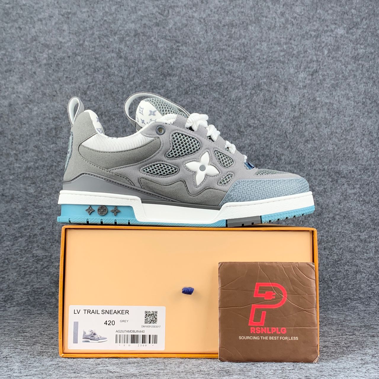 LV Skate Sneaker ‘Luxury Grey
