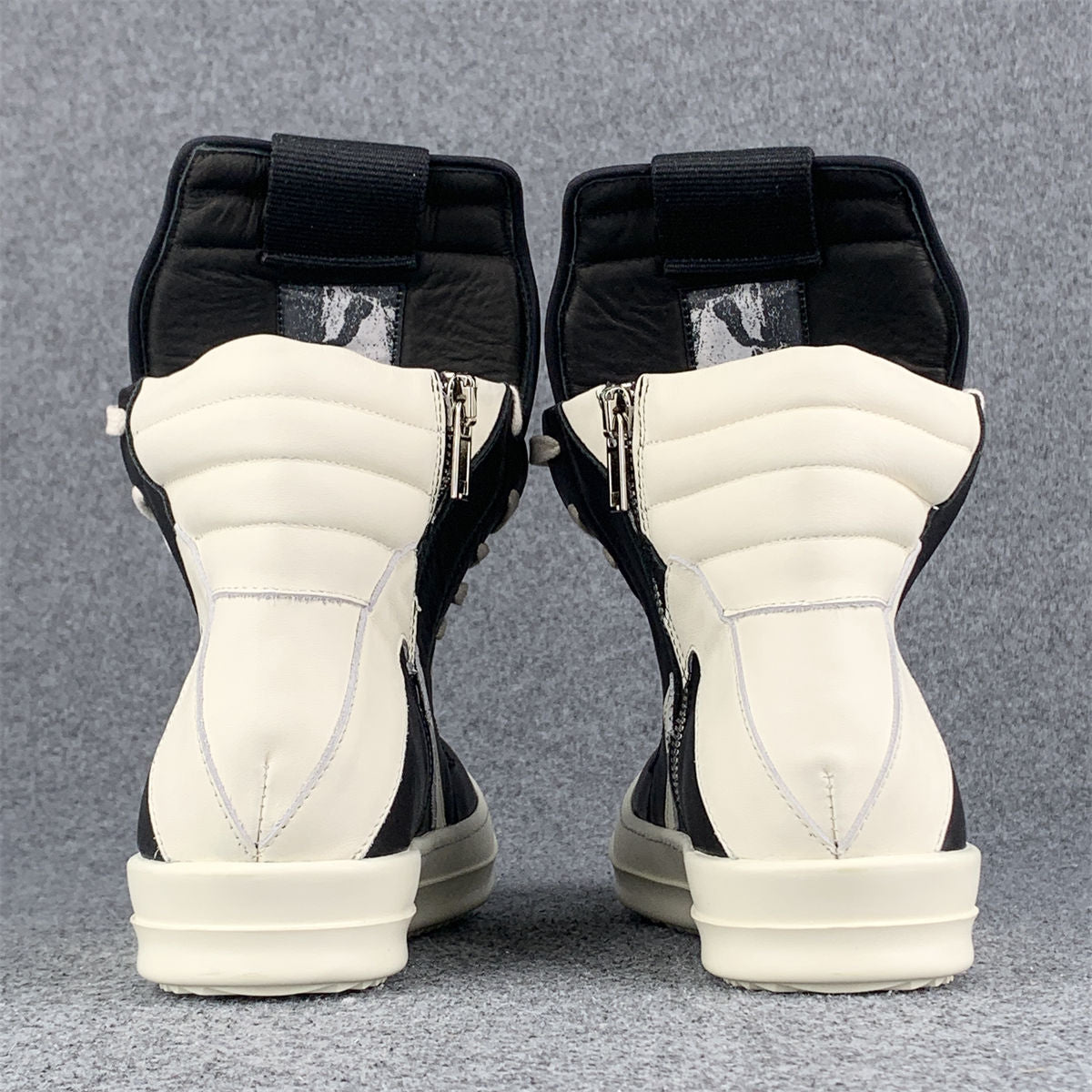 Rick Owens Strobe Geobasket High 'Black Milk'