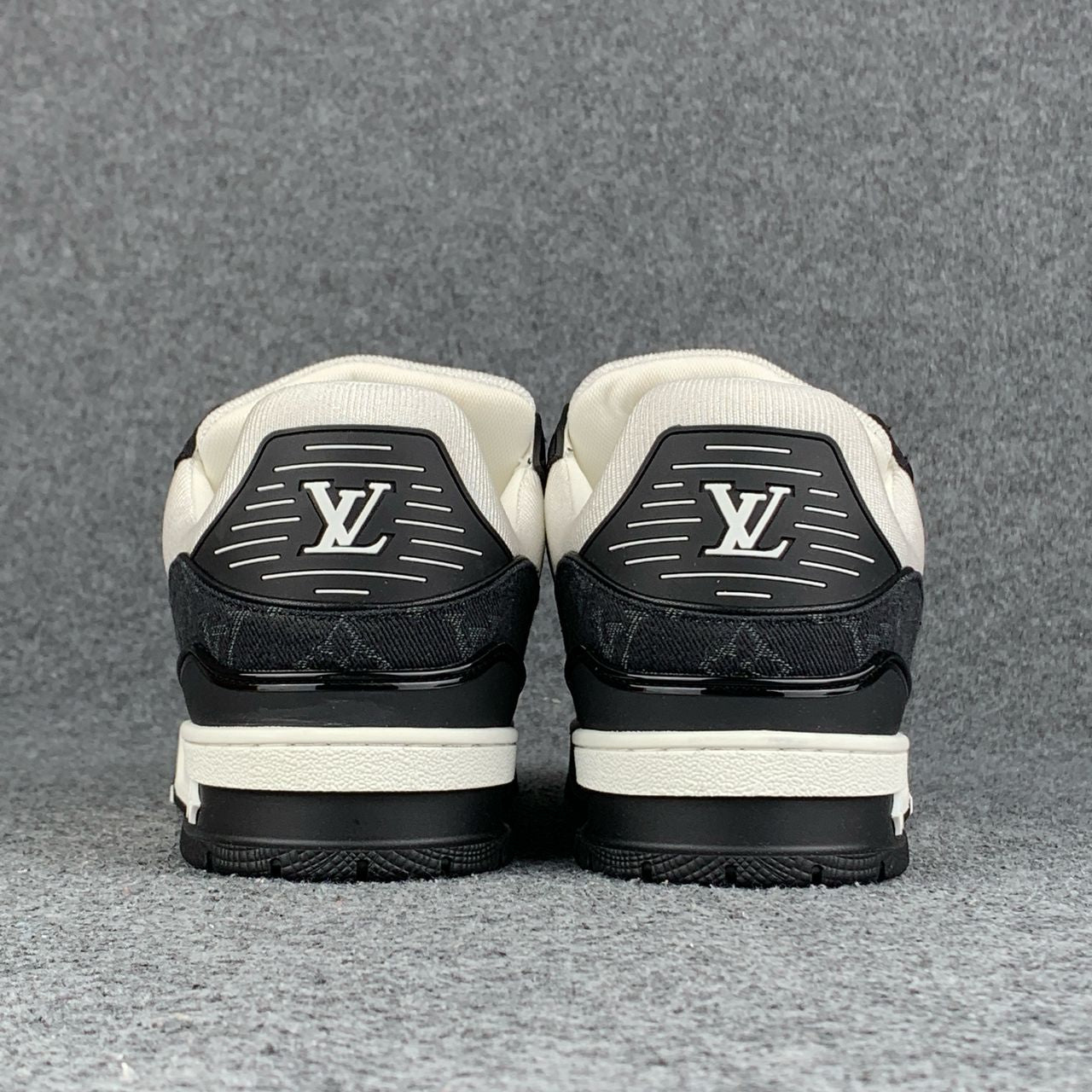LVT Trainer 'Black Monogram Denim'