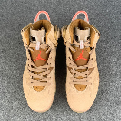 Travis Scott x Air Jordan 6 Retro 'British Khaki'