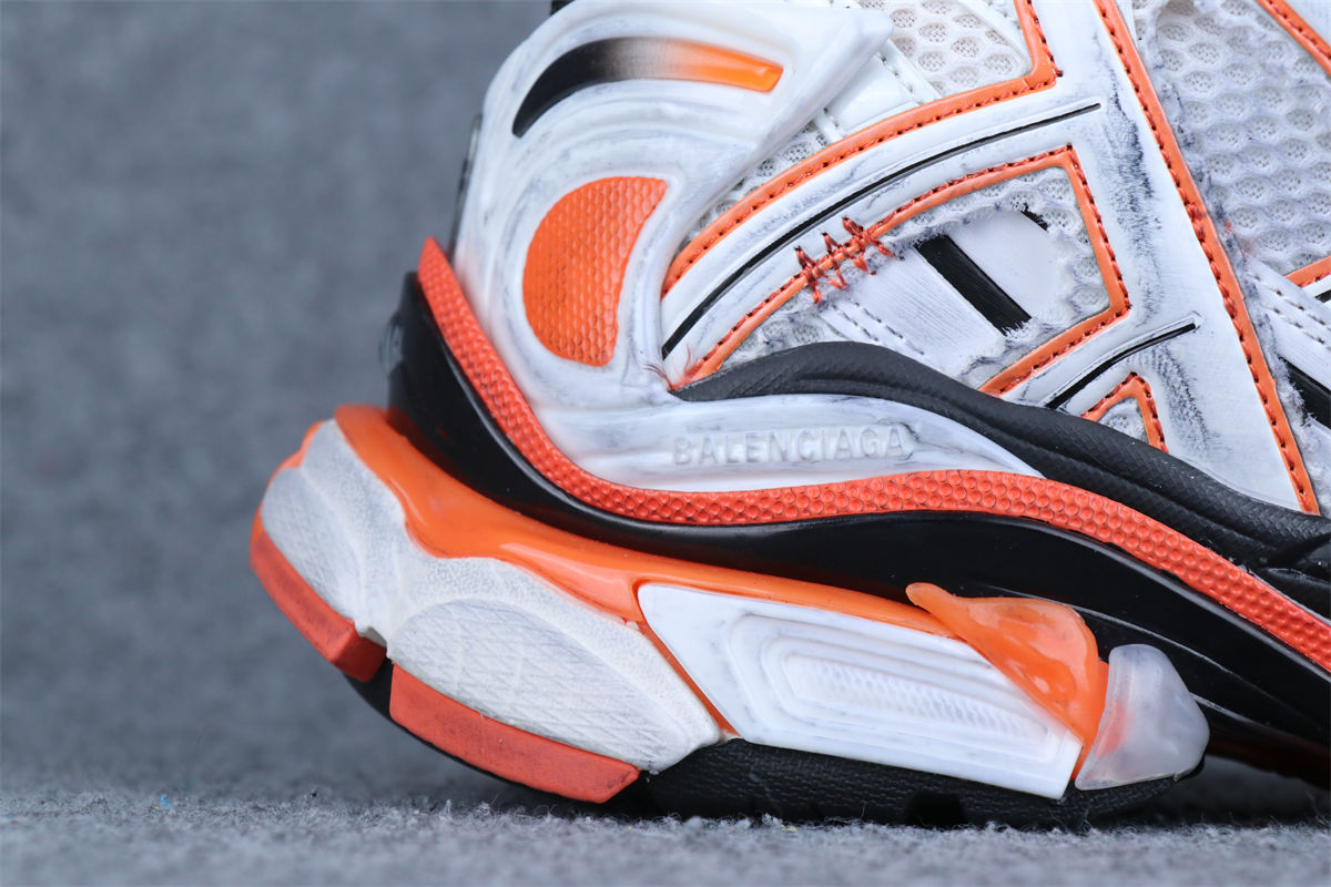 Balenciaga Runner Sneaker 'White Orange'