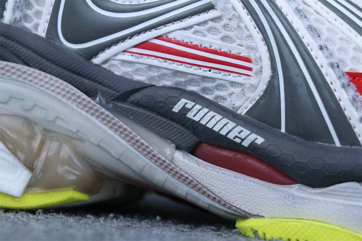 Balenciaga Runner Sneaker 'Black White Red Fluo Yellow' 2023