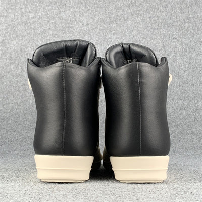 Rick Owens Porterville Jumbo Laced Padded High 'Black Milk'