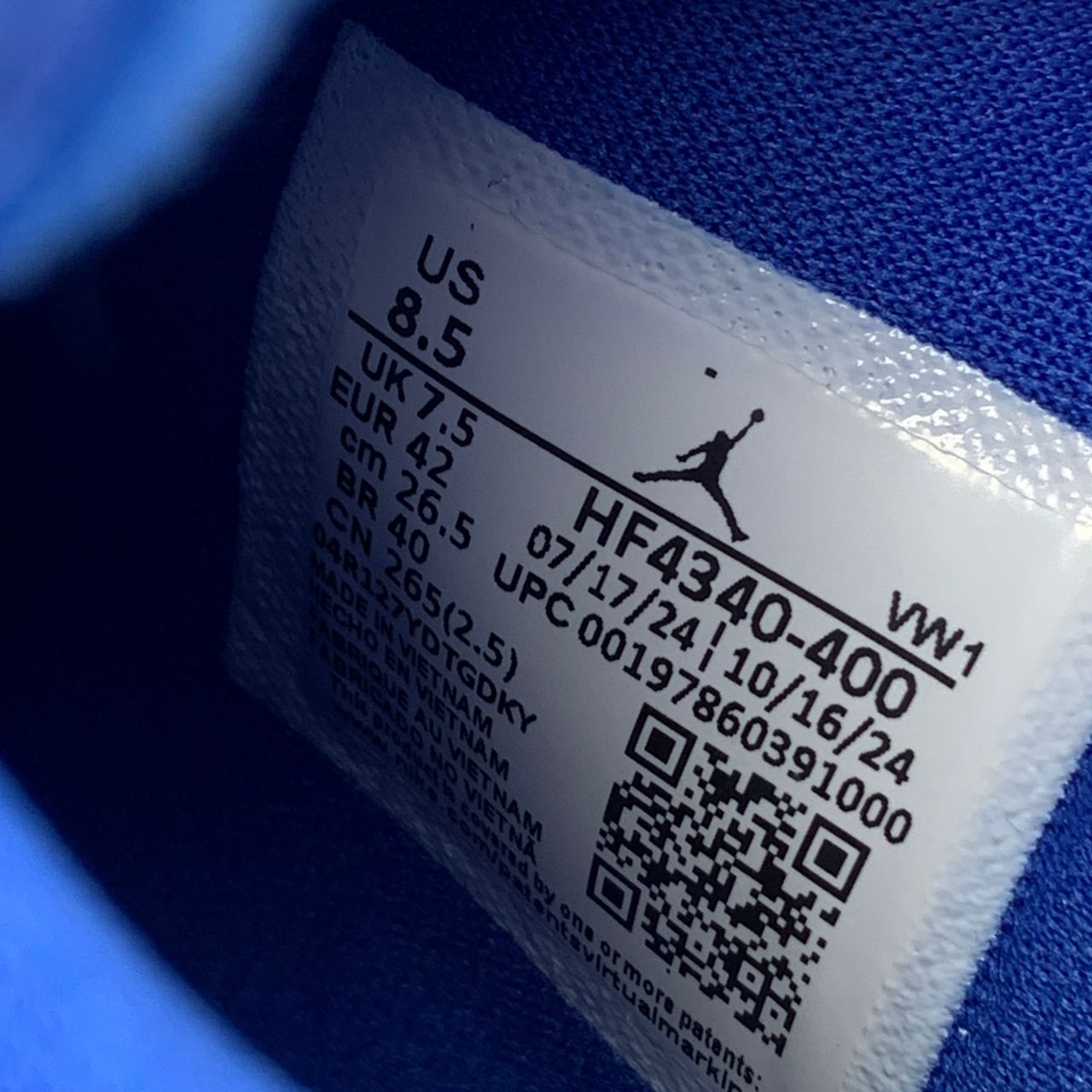 (Custom) Jordan 4 Retro OG SP Brick by Brick “Blue”