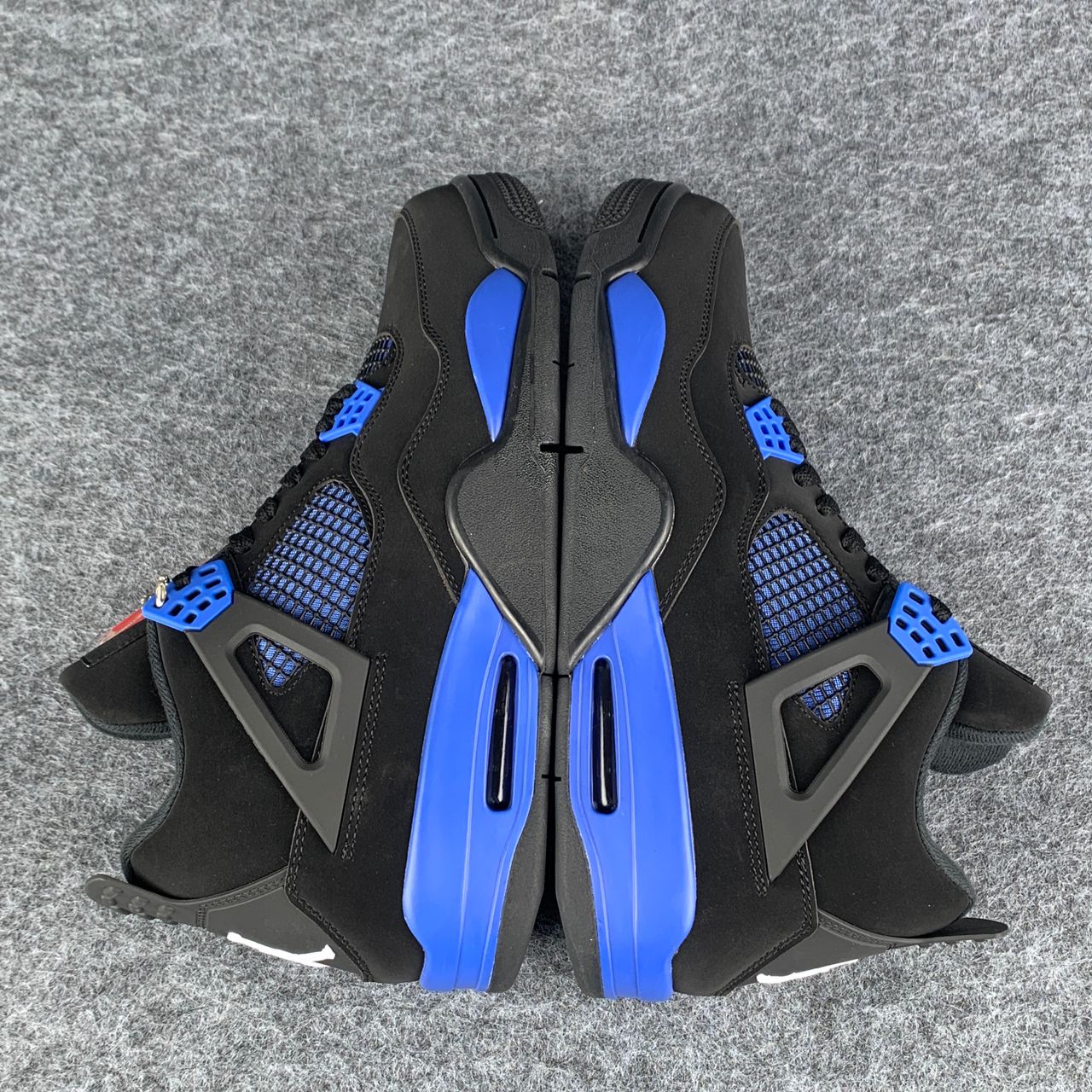 Custom Jordan 4 “Blue Thunder”