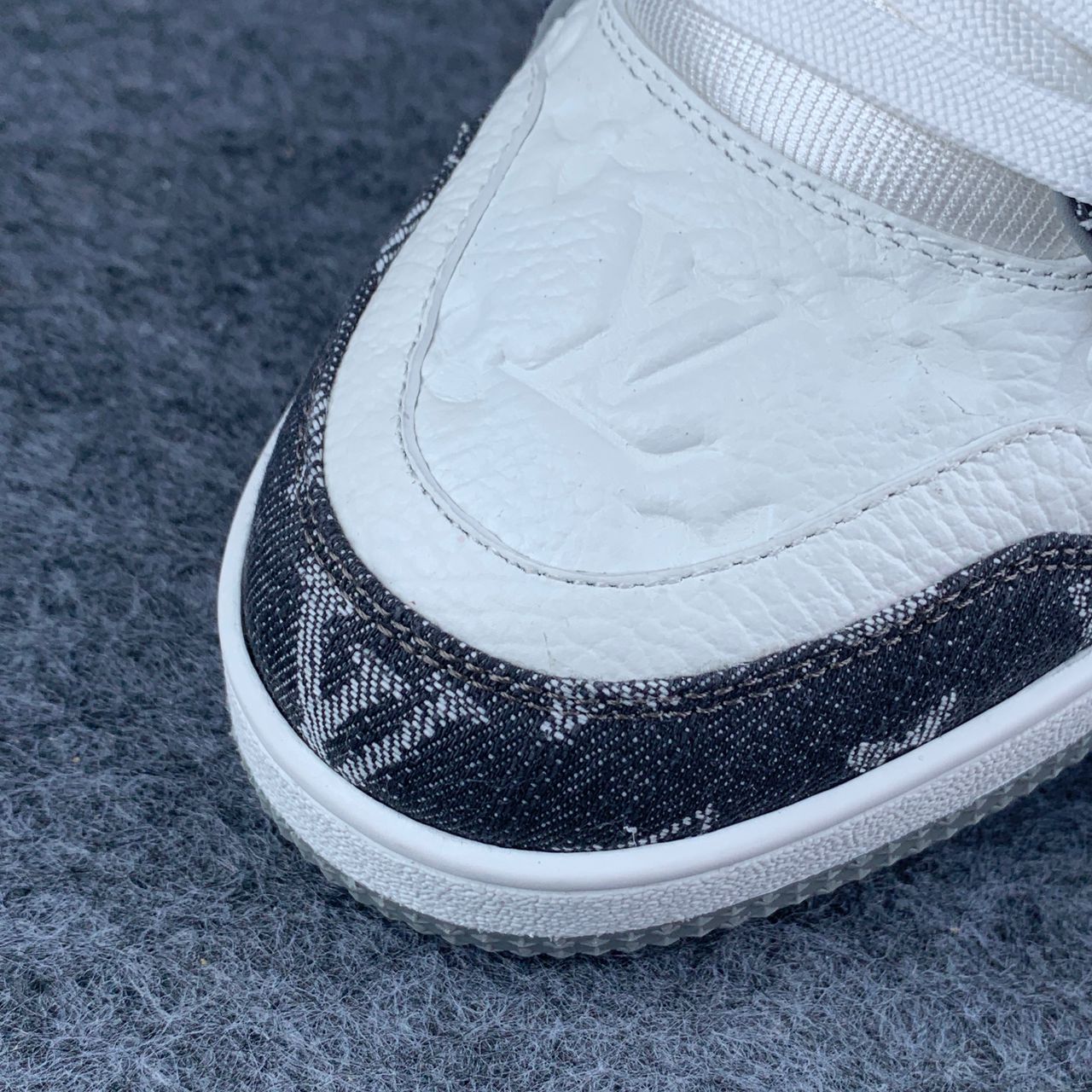 LV Trainer Monogram Denim 'Grey'