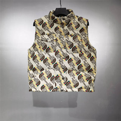 The North Face x GC Down Vest 'Ivory/Brown'