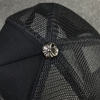 Chrome Hearts CH Hollywood Trucker Hat ‘Black’