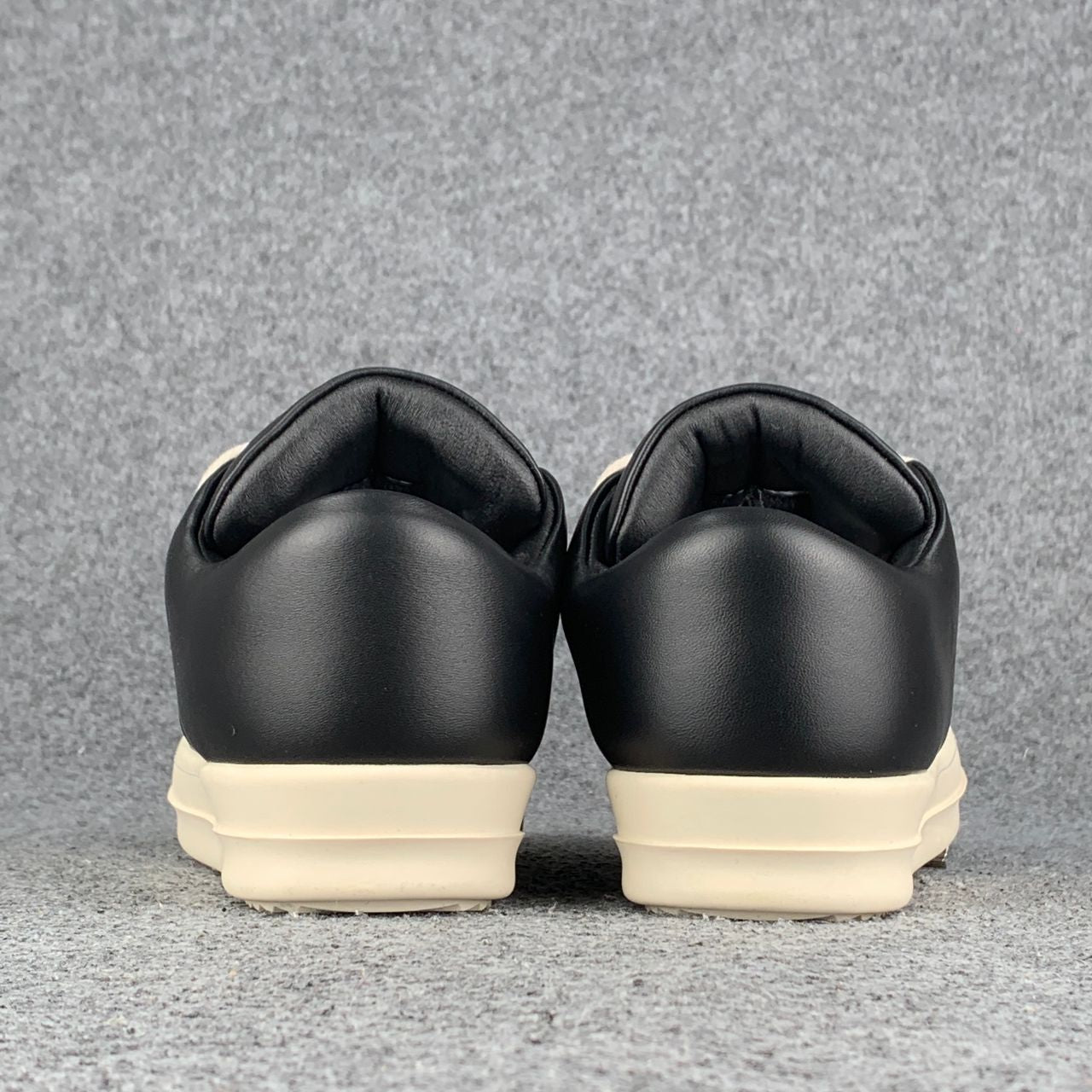 Rick Owens Luxor Jumbo Lace Padded Low 'Black Milk'