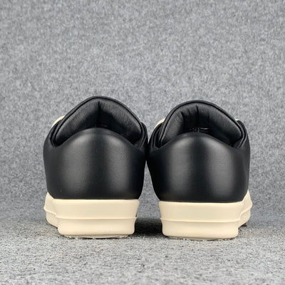 Rick Owens Luxor Jumbo Lace Padded Low 'Black Milk'