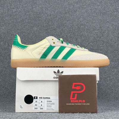 Wales Bonner x Samba 'Cream White Bold Green'